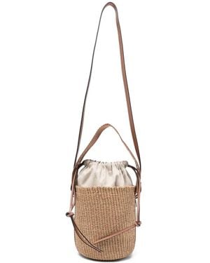 Chloé Woody Bucket Bag - Metallic