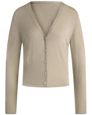 12 STOREEZ Camelia V-Neck Cardigan - White