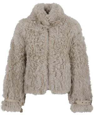 S.W.O.R.D Buckle Cuff Coat - Grey