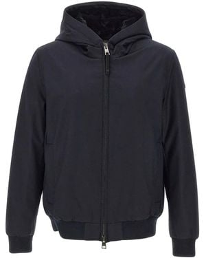 DUNO Hooded Zip-front Jacket - ブルー