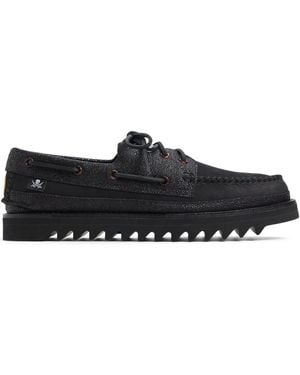 Sperry Top-Sider 3-Eye "Gulfstar" Boat Shoes - Black