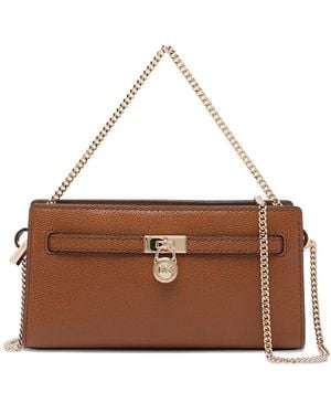 MICHAEL Michael Kors パドロック ショルダーバッグ - ブラウン