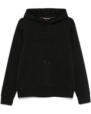 Michael Kors Hoodie Mit Logo-Prägung - Schwarz