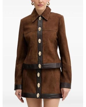 retroféte Nanna Suede Jacket - Brown