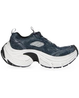 Balenciaga 6Xl Sneakers Im Distressed-Look - Blau