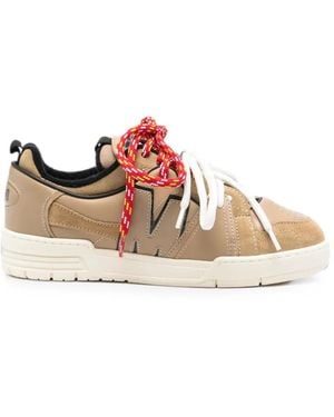 Moschino Kevin Paneled Sneakers - Brown