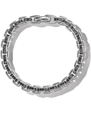 David Yurman Box Chain Armband Aus Sterlingsilber 7,3Mm - Mettallic