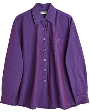 Our Legacy Long Sleeve Shirt - Purple