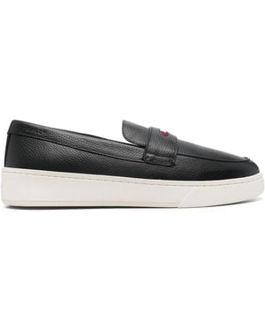 Bally Embossed-Logo Trainers - Black