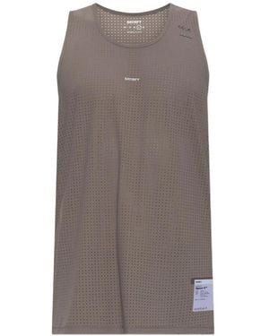 Satisfy Space-O Sport Tank Top - Brown