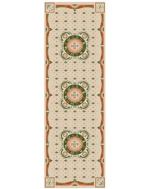 Fortela Zodiac-Print Scarf - Metallic