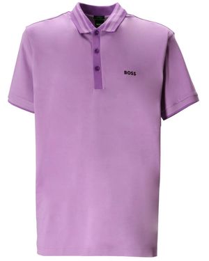 BOSS Paddy Polo Shirt - Purple