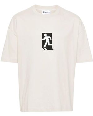 Etudes Studio Spirit Out Cotton T-Shirt - White
