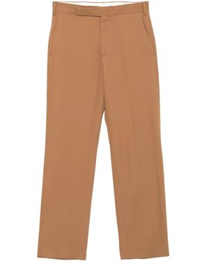 Lardini ストレート チノパンツ - ブラウン