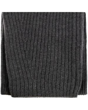 Lisa Yang Ribbed Scarf - Black