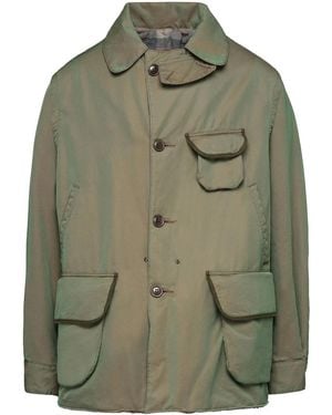 Maison Margiela Jacket With Check Pattern - Green