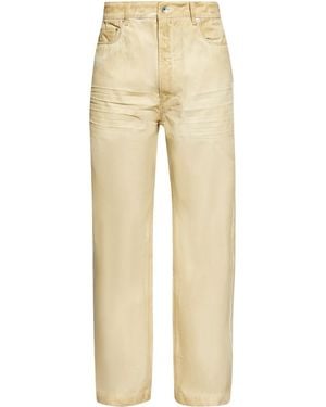 Rick Owens Straight leg jeans - Natur
