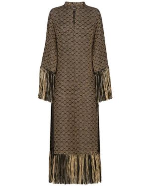 Taller Marmo Tigris Rattan Dress - Natural