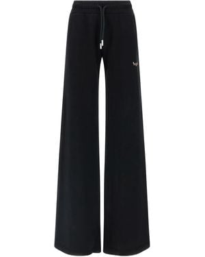 Off-White c/o Virgil Abloh Bookish Flowers trousers - Schwarz