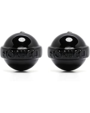 Fiorucci Mini Lollipop Clip-On Earrings - Black