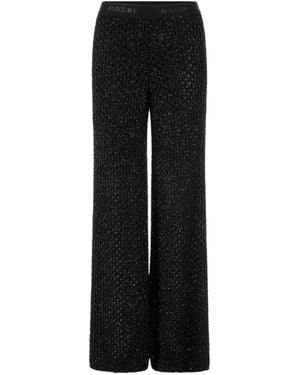 Marc Cain Welkom Knitted Trousers - Black