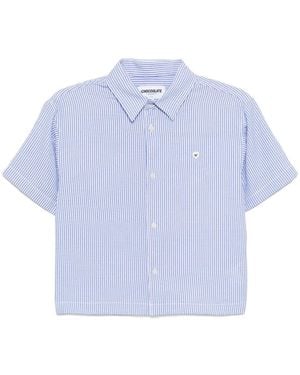 Chocoolate Striped Shirt - Blue