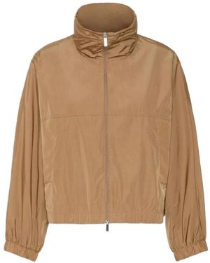 Weekend by Maxmara Water-Repellent Canvas Windbreaker - Natural