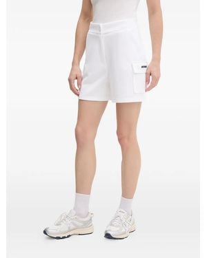 Guess Amaryllis Cargo-Pocket Shorts - White