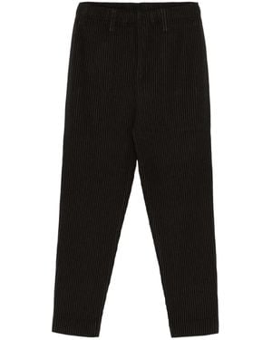 Homme Plissé Issey Miyake Kersey Pleats Trousers - Black