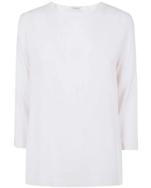 Rossopuro Round Neck Knitwear - White