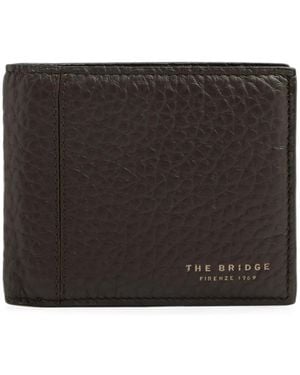 The Bridge Leather Wallet - Black