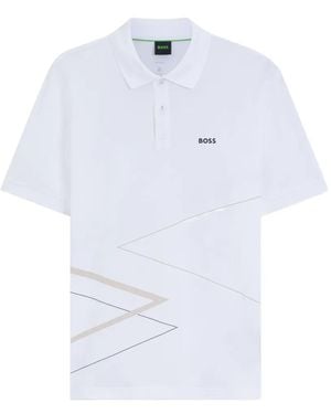 BOSS Polo - Bianco