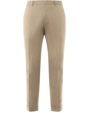 BE ABLE Belt-Loops Side-Pockets Trousers - Natural