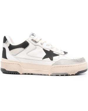 Golden Goose Forty2 Star-Patch Trainers - White
