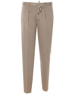 Circolo 1901 Drawstring Pockets Pants - Natural