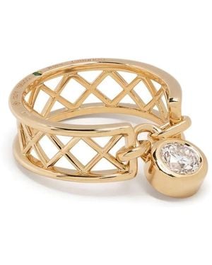 COURBET 18Kt Recycled Diamond Ring - Metallic