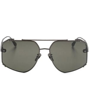 Linda Farrow Lunettes De Soleil Amar - Gris