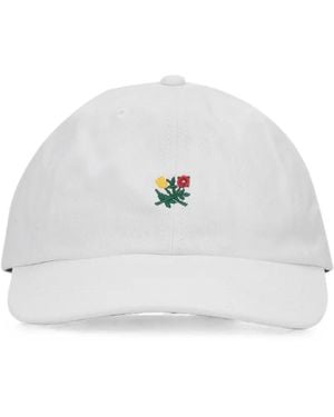 Aimé Leon Dore Embroidered-Crest Baseball Cap - White
