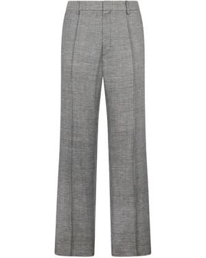 DSquared² Pied De Poule Trousers - Grey