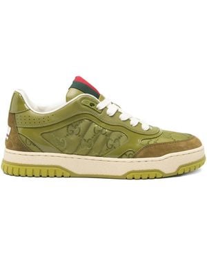 Gucci Re-Web Trainers - Green