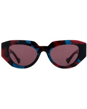 Gucci Cat-Eye Frame Sunglasses - Blue