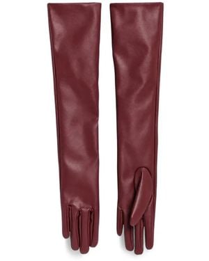 WEILI ZHENG Long-Length Gloves - Purple