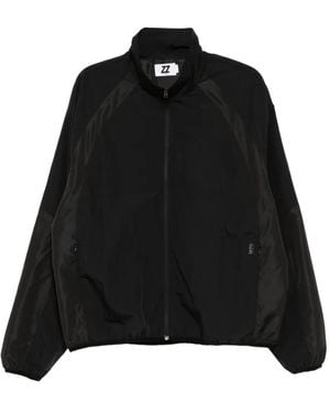 Izzue Logo Appliqué Jacket - Black