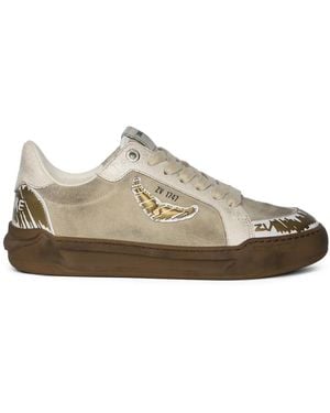 Zadig & Voltaire Fly Wings Sneakers - Braun