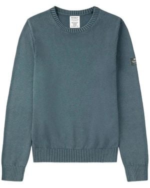 Ecoalf Tail Crew-Neck Sweater - Blue