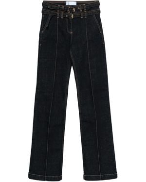 Blugirl Blumarine Double-Belt Jeans - Black