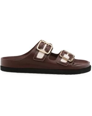Birkenstock 1774 Arizona Canvas Sandals - Brown