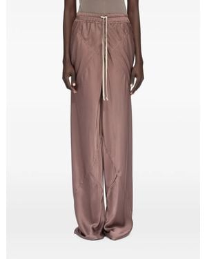 Rick Owens Tower Drawstring Bias Trousers - Brown