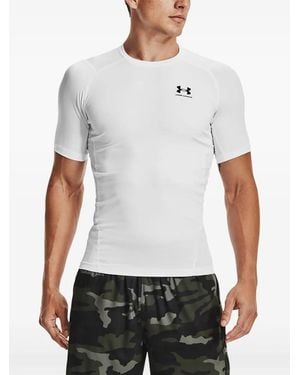 Under Armour Heatgear Compression Short-Sleeve T-Shirt - White
