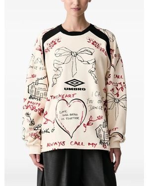 Stine Goya Xumbro I Cried For You On The Dancefloor Sweatshirt - Natural